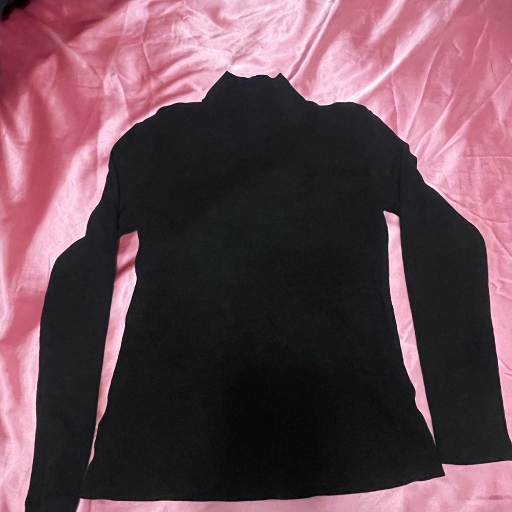 H&M Black Turtleneck Sweater